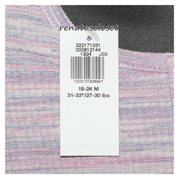 Old Navy Toddler Girls' Short-Sleeve Lettuce-Edge Henley T-Shirt NWT - Picture 5 of 9